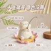 Panda eyes frog ornaments desk atmosphere layout computer monitor decoration landing good luck small gift